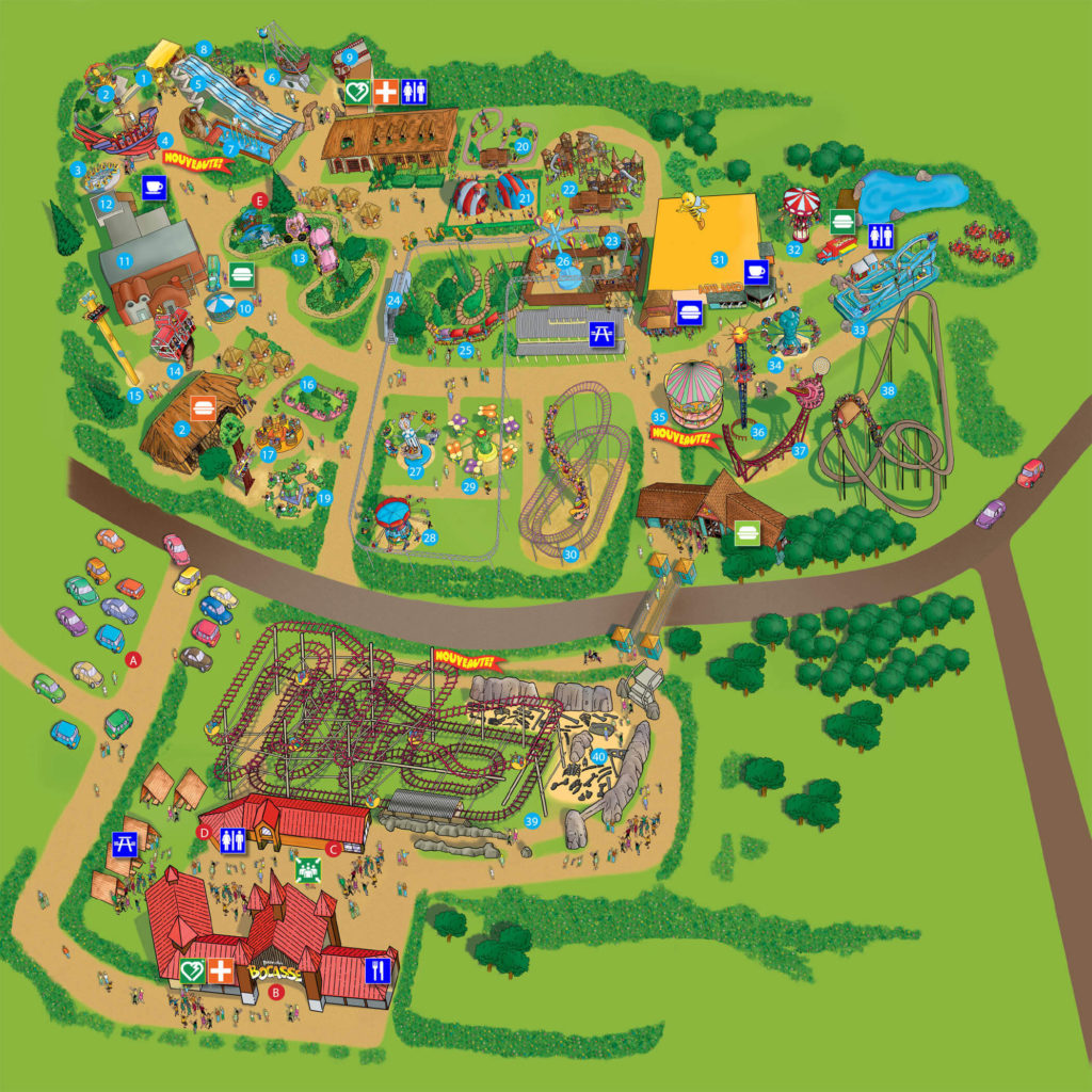 Plan Parc du Bocasse