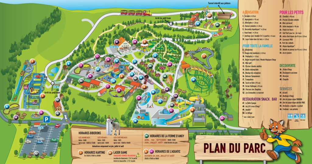 Plan Parc Ange Michel