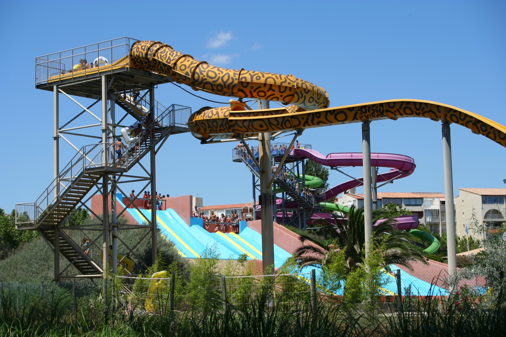Vue aérienne d'Aqualand Cap d'Agde