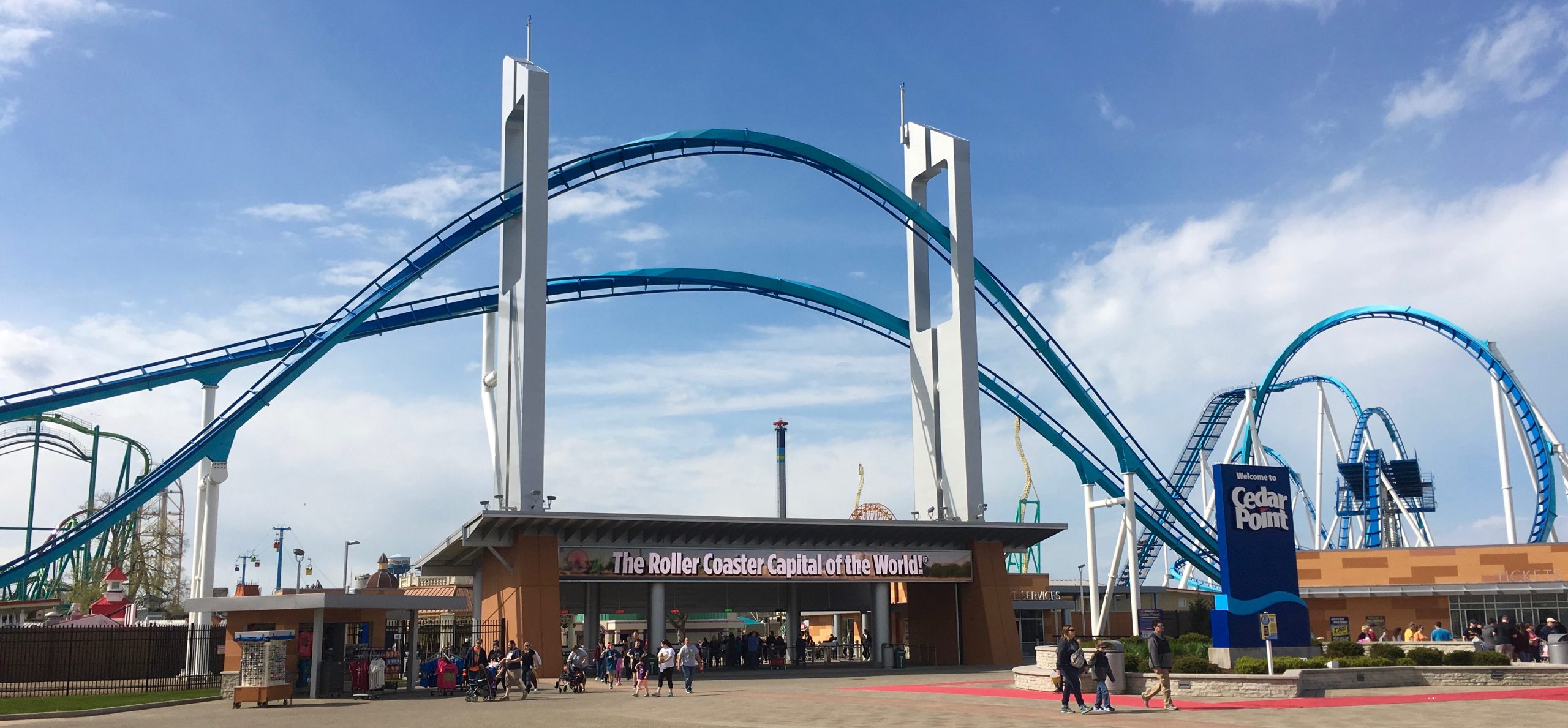 Cedar Point dans l'Ohio, capitale mondiale des coasters
