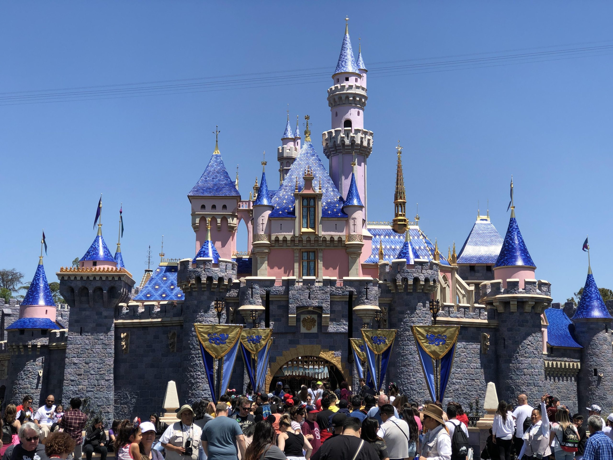 Le château de la Belle au Bois Dormant à Disneyland Paris
